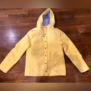 Roamers butter yellow rain jacket (never used)